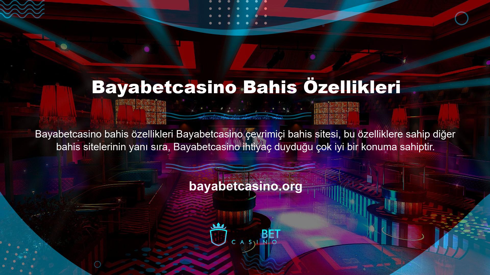 Bayabetcasino Canlı Bahis Seçenekleri Bayabetcasino canlı bahis seçenekleri sunan iyi bilinen bir web sitesidir